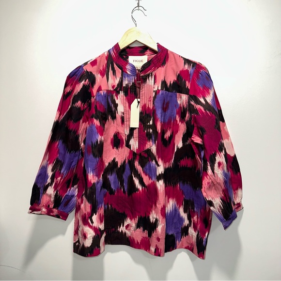 Nwt Figue Danilia Top sz L #MJ1 - Picture 3 of 5